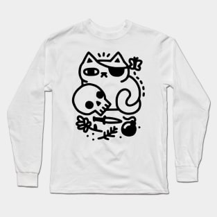 Badass Cat Long Sleeve T-Shirt